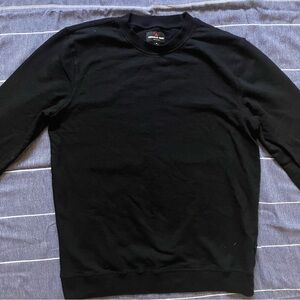 American Giant French Terry Crew Sweatshirt Black small